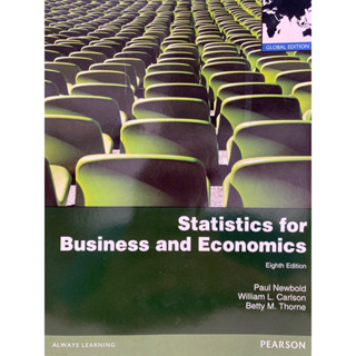 9780273767060 STATISTICS FOR BUSINESS AND ECONOMICS(NEWBOLD, P.)