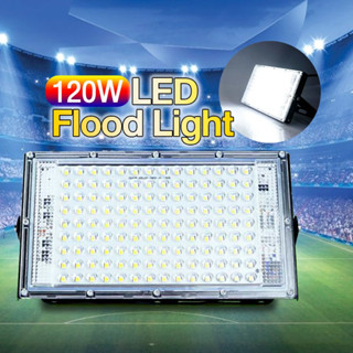 LED Floodlight 80w ไฟ สปอตไลท์ LED กันน้ำ ขนาด 50W โคมไฟ ไฟถนน โคมไฟภูมิทัศน์ ดวงไฟ 50 ดวง