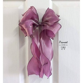 โบว์ผ้าซีทรู​ 2​ ชั้น​ งานฟูติดสวยค่ะ​ / มีหลายสี