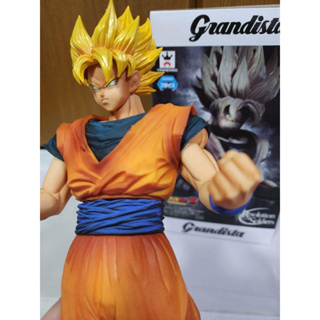 Grandista−Resolution Of Soldiers− ดราก้อนบอล Z ซง โกคู Super Saiyan ฟิกเกอร์ Banpresto 【ส่งตรงจากญี่ปุ่น】