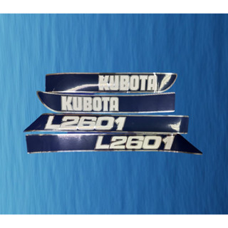 Sticker KUBOTA สติ๊กเกอร์ติดรถไถ คูโบต้า รุ่น L2601   (9010000100246)