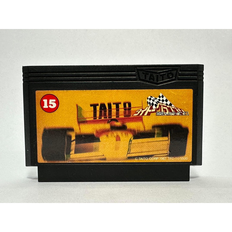 ตลับแท้ Famicom (japan)  Taito Grand Prix: Eikou he no License