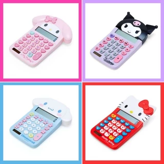 💖 แท้ 100% เครื่องคิดเลข Sanrio calculator 💜 เครื่องคิดเลขโซล่าเซลล์ ไม่ต้องใช้ถ่าน เครื่องเขียน Kitty Kuromi Cinnamon