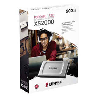 KINGSTON XS2000 500GB High Performance Portable SSD with USB-C  SXS2000/500G