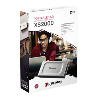 KINGSTON XS2000 2TB High Performance Portable SSD with USB-C  SXS2000/2000G