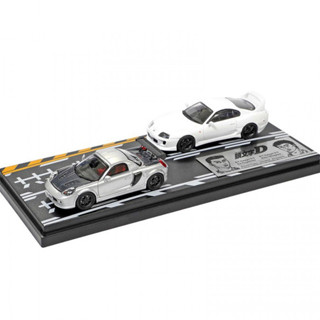 Modelers MD64205 1/64 INITIAL D SET VOL.5 KAI OGASHI TOYOTA MR-S VS HIDEO MINAGAWA SUPRA JZA80 DIECAST SCALE MODEL CAR