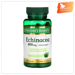 Natures Bounty,Echinacea, 400 mg, 100 Capsules