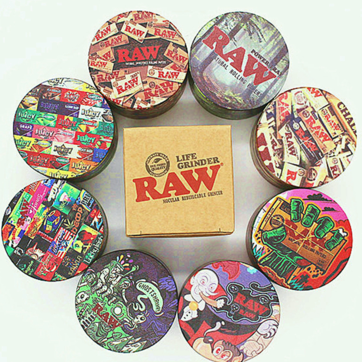 ที่บดสมุนไพร RAW Grinder  ขนาด 50mm 4 ชั้น