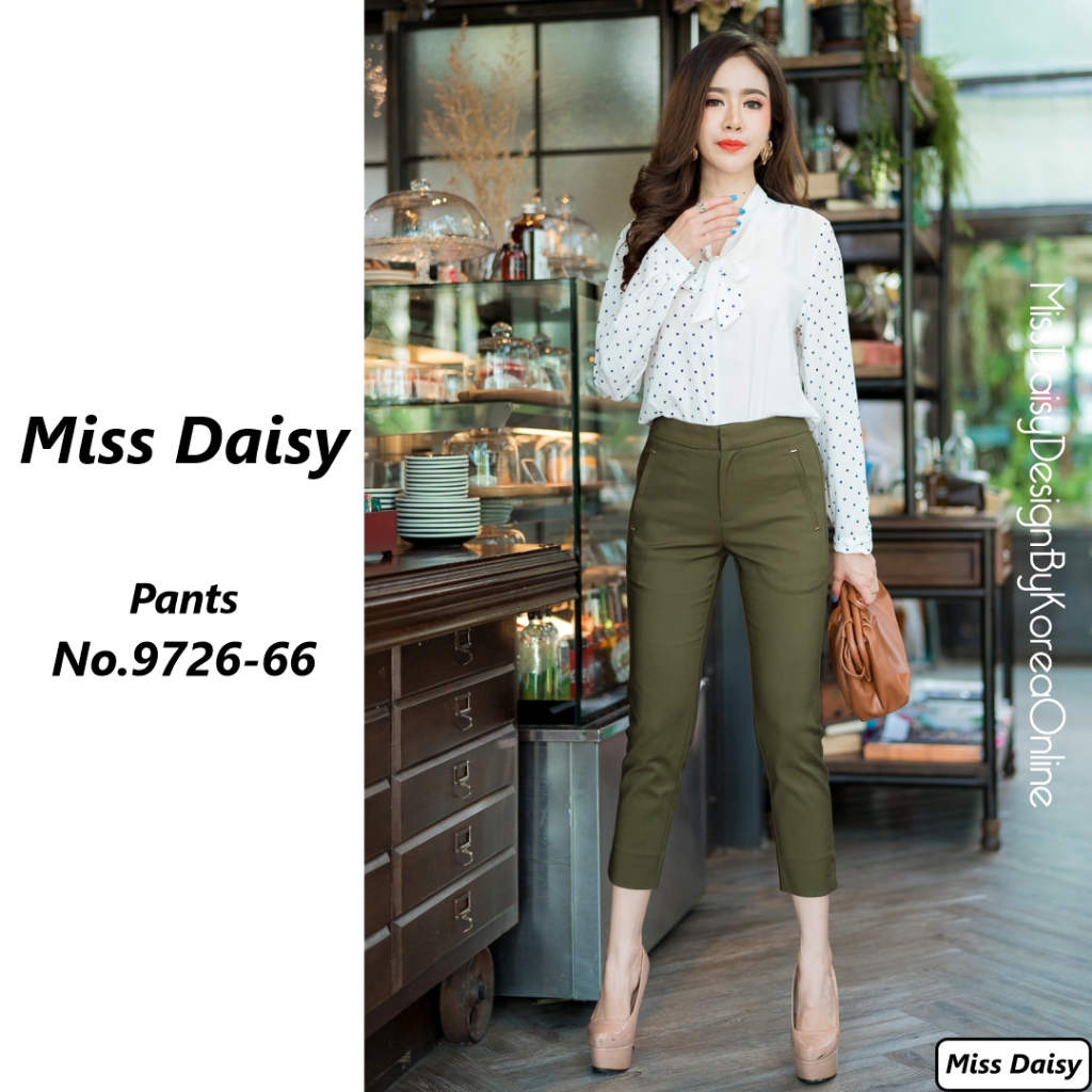 Miss Daisy กางเกงขายาว 7 ส่วน No.9726 ผ้า Spandex