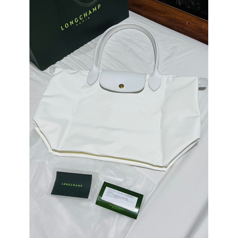 Longchampสีขาว Japan limited edition