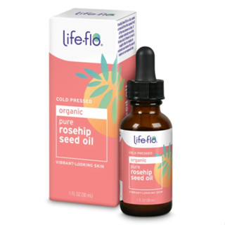 Life-flo Pure Rosehip Seed Oil Skin Care 1 oz (30 ml) ออยบำรุงผิวคุณภาพจากประเทศอเมริกา ซ่อมแซมปัญหาผิวพรรณ