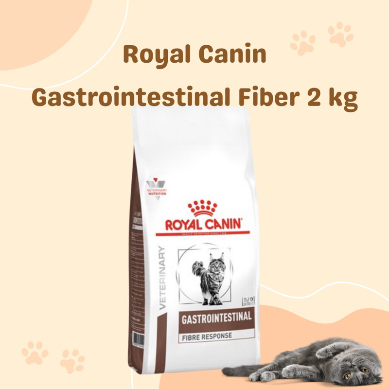 exp.02/2027 Royal canin Fibre Response โรยัลคานิน สูตรสำหรับแมวท้องผูก ปรับสมดุลลำไส้ ขนาด 2kg