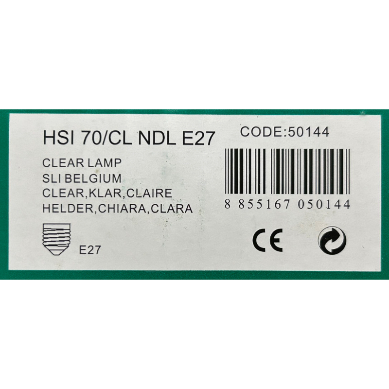 หลอดเมทัลฮาไลดงท์  SYLVANIA Metal Halide ทรงโบว์ลิ่ง ขนาด 70 วัตต์ ขั้ว E27 - รูปที่ 2