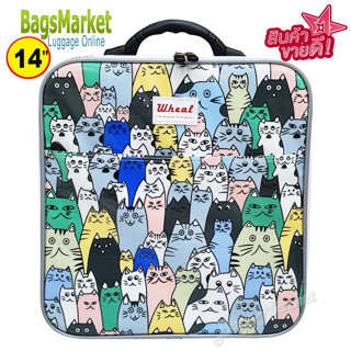 Bagsmarket luggage 14 นิ้้ว Wheal กระเป๋าเดินทาง กระเป๋าเดินทางแบบถือ สินค้าใหม่ สามารถถือขึ้นเครื่องบินได้