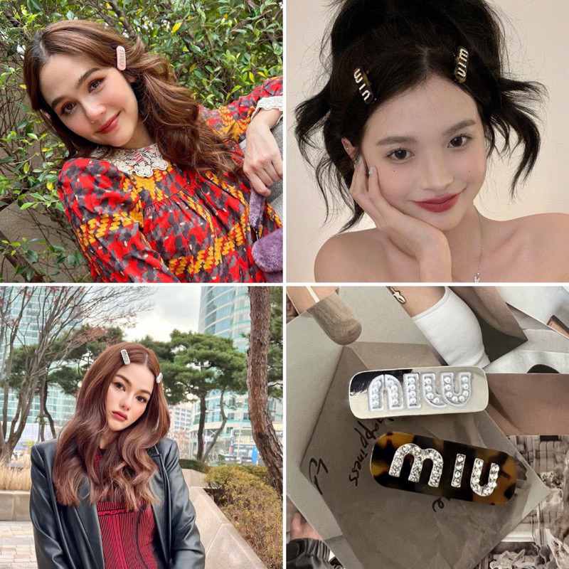 กิ๊บ miu miu พร้อมส่ง