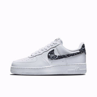 ของแท้ 100% Nike Air Force 1 Low 07 Essential“Black Paislry”