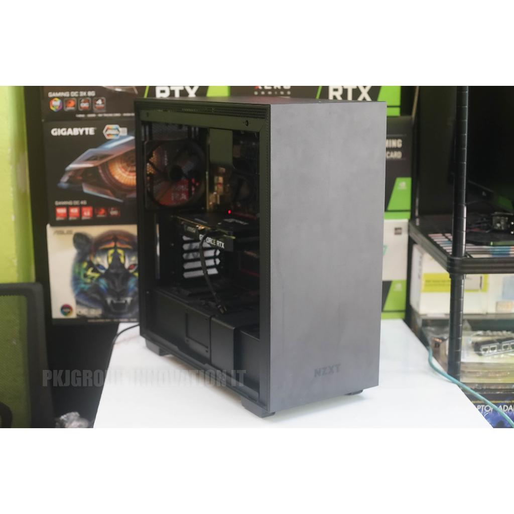 คอมเล่นเกมมือสองสุดเทพ NZXT i7-11700 RAM 16 GB SSD 480GB RTX3060