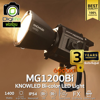 Godox LED MG1200Bi KNOWLED Blazing Bi-color, Dazzling On Set - รับประกันศูนย์ Godox Thailand 3ปี