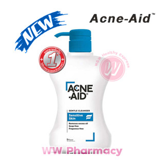 Acne aid gentle cleanser - แอคเน่เอด สีฟ้า 100 และ 500 ml