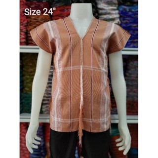 เสื้อกะเหรี่ยงผู้ชาย 24" Mans Karen Shirts Size L