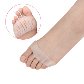 1คู่ แผ่นรองเท้า เจล Metatarsal Pad, Breathable Soft Ball of Foot Cushion, ลดอาการปวดเมื่อยตามหลักเกรวี่,  A003