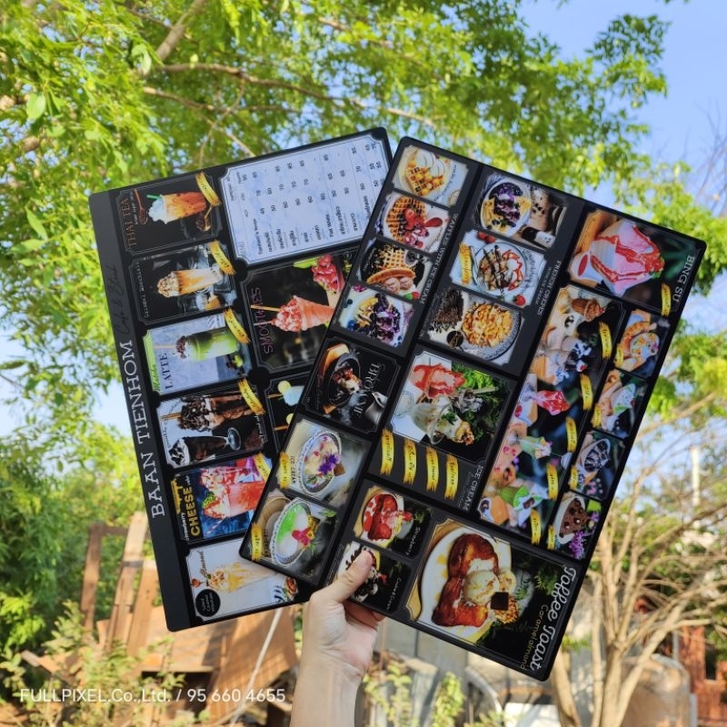 ไม่รับออกแบบ รูป+PP Board 5มิล โดนน้ำได้ ทำความสะอาดได้ น้ำหนักเบา คุ้ม‼