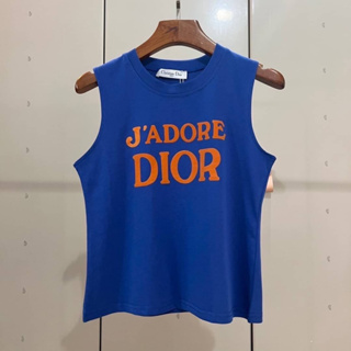 CHRISTIAN DIOIR JADORE VEST เสื้อกล้ามแขนกุด คอกลม แบรนด์คริสเตียนดิออร์