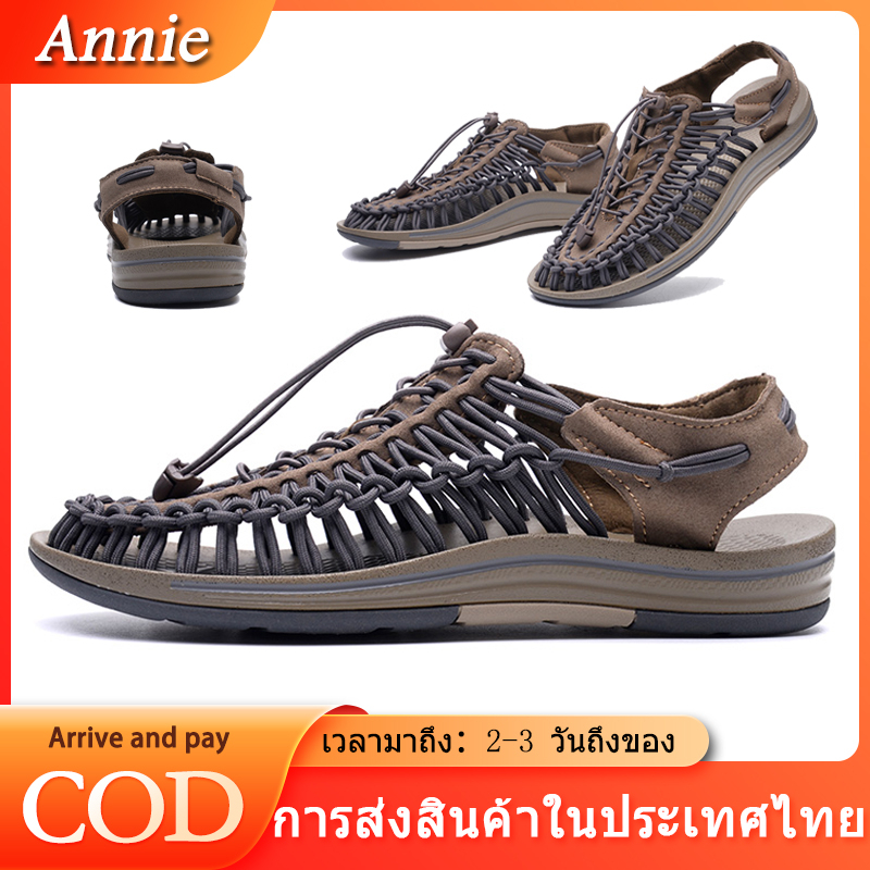 🚚จัดส่งรวดเร็วราคาถูก】KEEN รองเท้าแตะลำลองชาย-หญิงพลัสไซส์ น้ำหนักเบา เหมาะสำหรับเดินชายหาดกลางแจ้ง คู่แฟชั่น ไซส์ 35-44