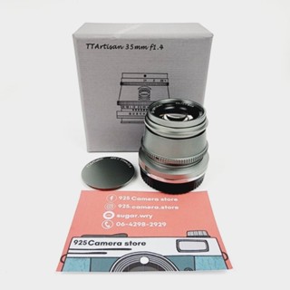 เลนส์มือหมุน TTArtisan 35mm f1.4 for Fujifilm