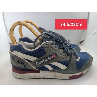 Reebok Size 34.5 ยาว 23 รองเท้ามือสอง ผู้หญิง ผู้ชาย ผ้าใบ แฟชั่น ทำงาน ลำลอง เดิน  เที่ยว วิ่ง ออกกำลังกาย