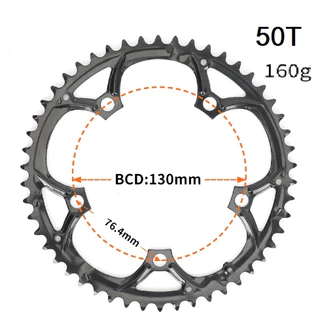 ใบจาน 34T/39T/50T/53T BCD110 BCD130 อะไหล่ใบจาน อะไหล่จักรยาน