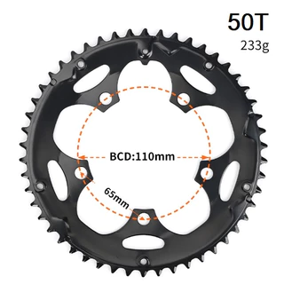 ใบจาน 34T/39T/50T/53T BCD110 BCD130 อะไหล่ใบจาน อะไหล่จักรยาน
