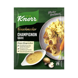 Knorr champignon sauce 37g. คนอร์ แชมปิยองซอส ซอสเห็ดแชมปิญอง นำเข้าจากเยอรมัน🇩🇪