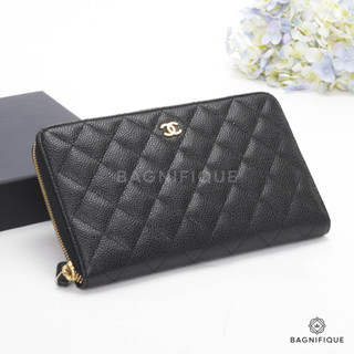 CHANEL ORGANIZER 8_ BLACK CAVIAR GHW