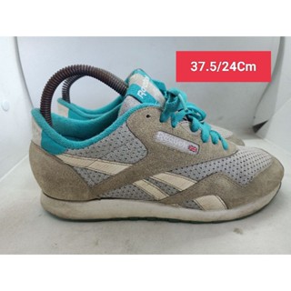 Reebok Size 37.5 ยาว 24 รองเท้ามือสอง ผู้หญิง ผู้ชาย ผ้าใบ แฟชั่น ทำงาน ลำลอง เดิน  เที่ยว วิ่ง ออกกำลังกาย