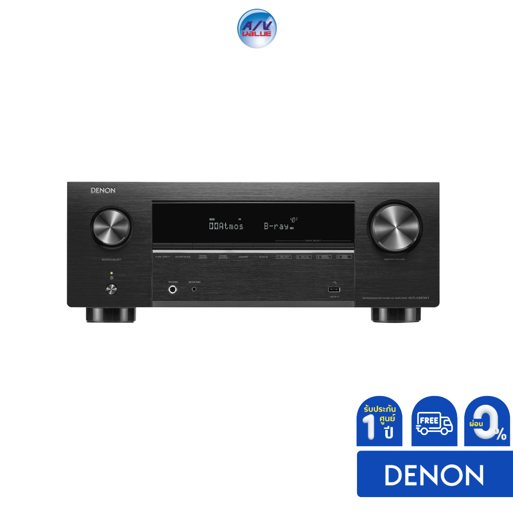 DENON AVC-X3800H 9.4 Channel AV Amplifier