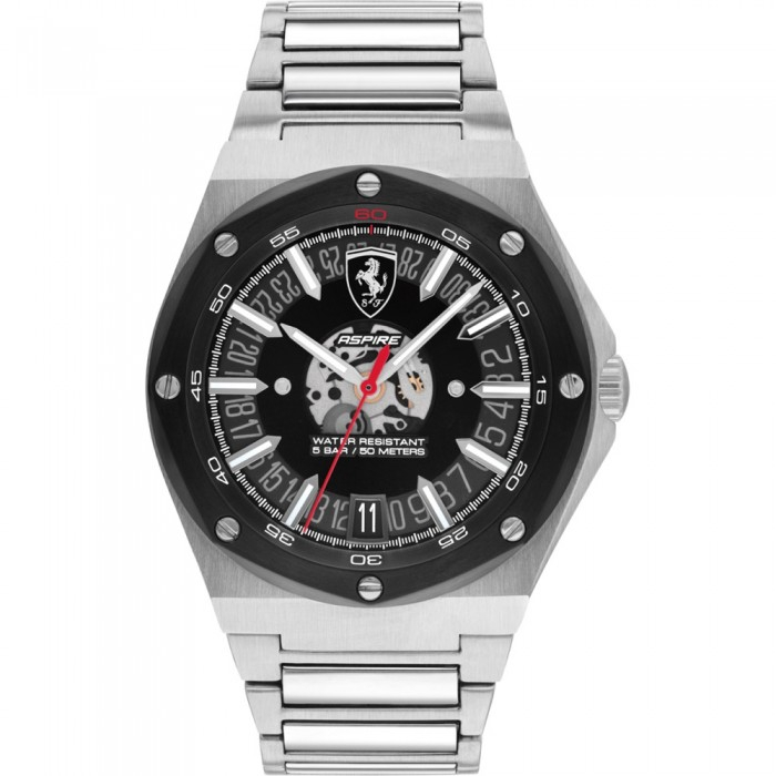 Scuderia Ferrari SF0830846 Aspire 2021 Collection Men Watch Silver