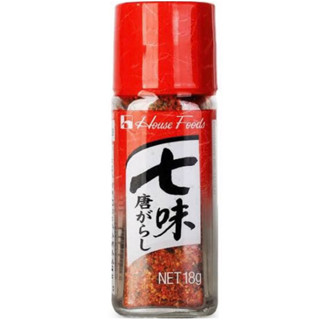 House shichimi togarashi red pepper mix 18g. พริกแดงผสมเครื่องปรุงรส นำเข้าจากญี่ปุ่น 🇯🇵