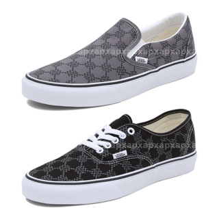 Vans รองเท้าผ้าใบ Authentic / Classic Slip-On | Monogram (2รุ่น)