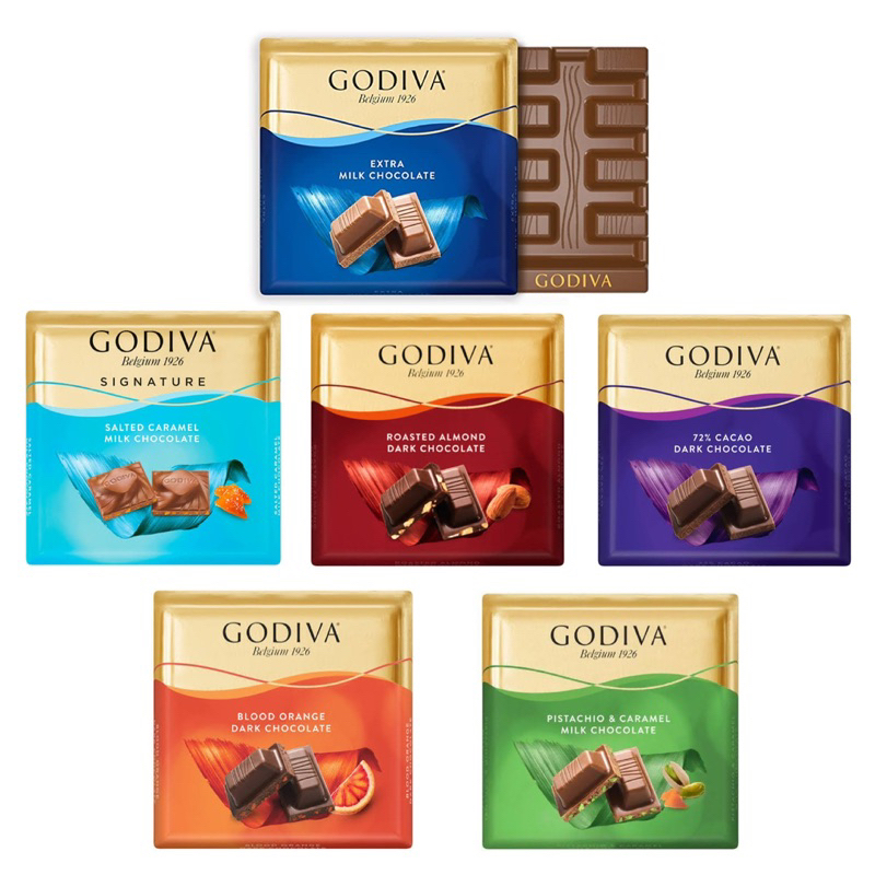 พร้อมส่ง Godiva signature chocolate ช็อกโกแลตเบลเยี่ยม ช็อกโกแลตคุณภาพพรีเมียม รุ่น Signature