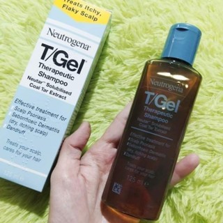 Neutrogena T gel Therapeutic Shampoo Anti Dandruff แชมพู ลดรังแค หนังศีรษะลอก เป็นแผล