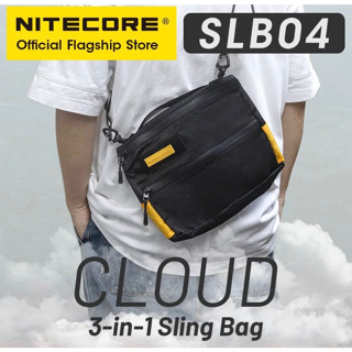 NITECORE SLB04 กระเป๋าสะพายกระเป๋าถือกระเป๋า400D ไนลอนไหล่กระเป๋า Crossbody สำหรับ Smart Phone Pad Mini หูฟังผู้ชายผู้