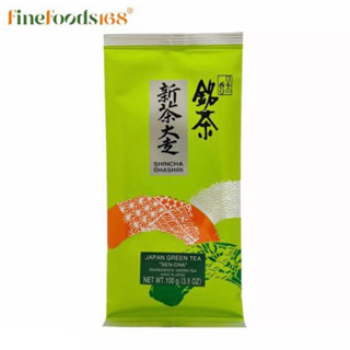 นำเข้าจากญี่ปุ่น🇯🇵 ทำจากใบชาเขียว100% sencha japanese green tea ohashiri 100กรัม