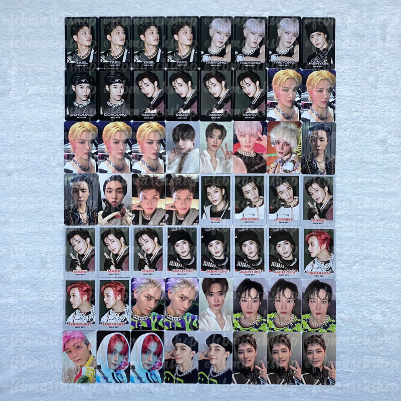 พร้อมส่ง nct 127 2 baddies random trading card set a ver b ver แจฮยอน จองอู มาร์ค แทยง จอห์นนี่ จิลจ