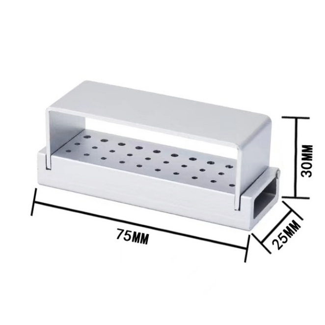 Bur Holder กล่องใส่หัวกรอ แบบ30ช่อง และ15ช่อง