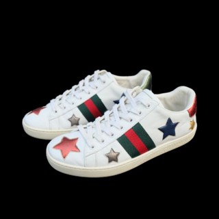 รองเท้า​ gucci​ sneaker  Size​ 37​ มือสองสภาพดี