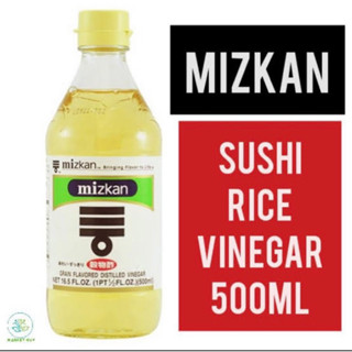 Mizkan grain flavored distilled vinegar 500ml. ขวดแก้ว มิซกัน น้ำส้มสายชูกลั่น สำหรับซูชิ นำเข้าจากญี่ปุ่น🇯🇵