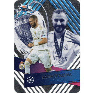 1 x Karim Benzema #125 Topps CRYSTAL 2019/20 cards