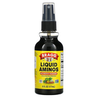 Bragg liquid Aminos spray 177ml. soy protein แบรค ซีอิ๊วหมักจากถั่วเหลือง ของแท้100% นำเข้าจากอเมริกา🇺🇸