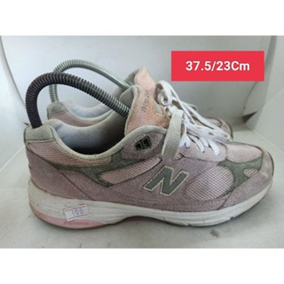 New balance Size 37.5 ยาว 23 รองเท้ามือสอง ผู้หญิง ผู้ชาย ผ้าใบ แฟชั่น ทำงาน ลำลอง เดิน  เที่ยว วิ่ง ออกกำลังกาย